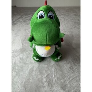 LEGOLAND Green Dragon Plush Stuffed Animal w/ Cupcake Birthday Candle Exclusive